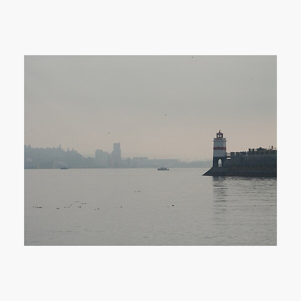 Overlooking Burrard Inlet, Vancouver, Canada, 2007 Photographic Print