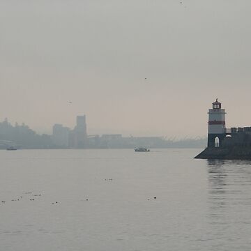 Artwork thumbnail, Overlooking Burrard Inlet, Vancouver, Canada, 2007 by Chris Culy
