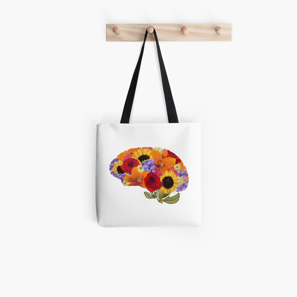 Think Spring Brain Tote Bag
