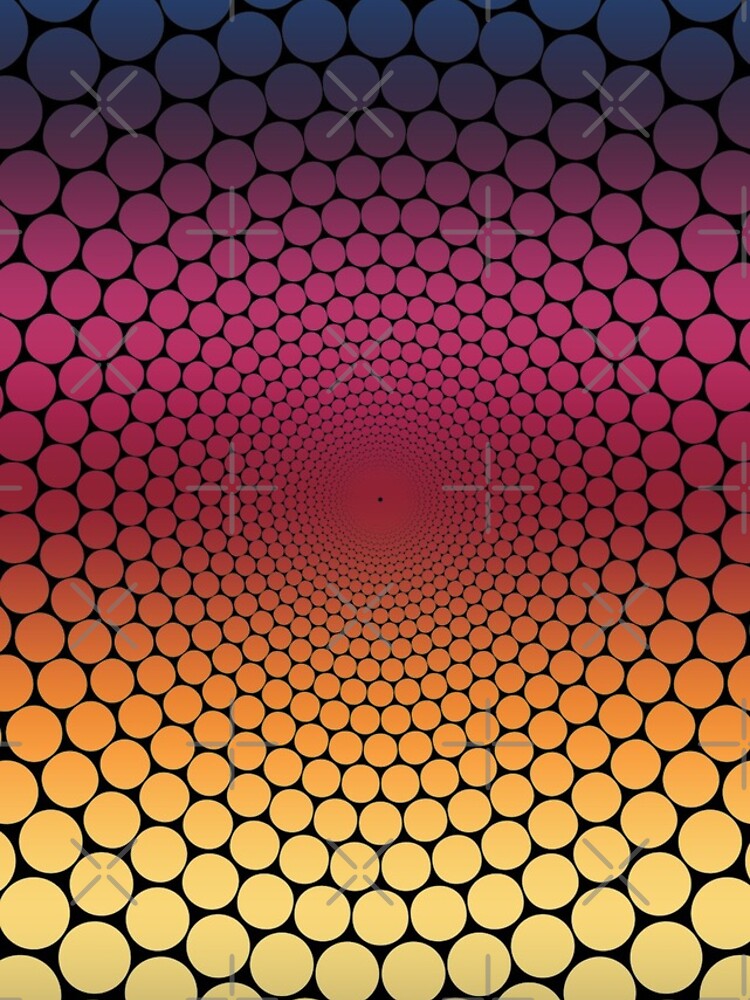 Optical Illusion Linear Gradient (Black) by jrbactor