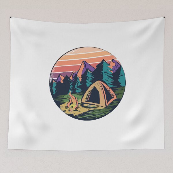 Item preview, camping designed and sold by ritshi.