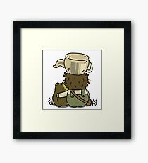 Greg and The Frog - Over the Garden Wall Framed Print