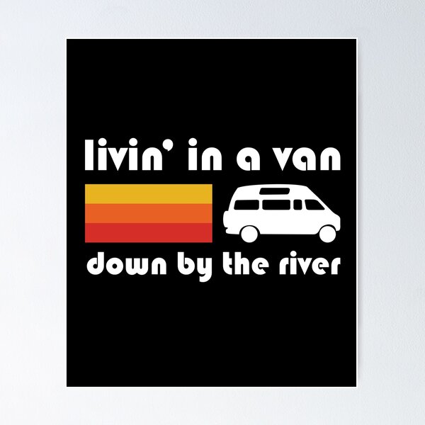 Aperçu de l'œuvre Vivre dans une camionnette au bord de la rivière créée et vendue par yelly123.