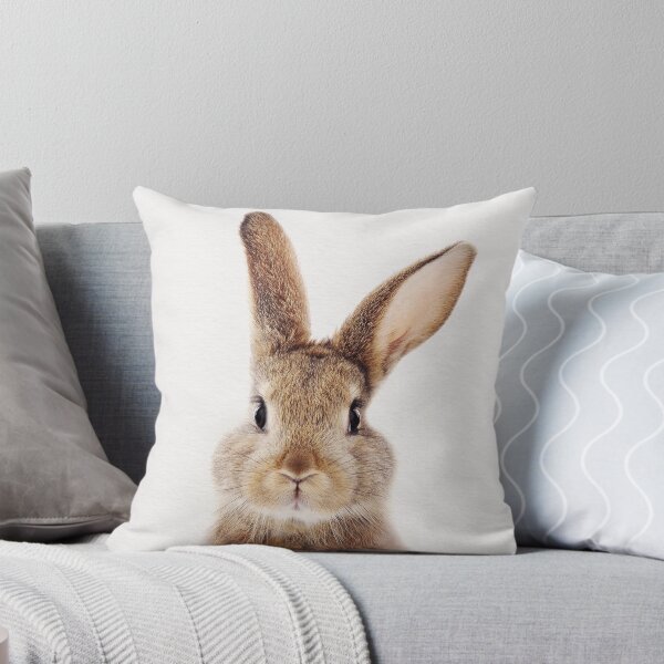 Item preview, Bunny Rabbit, Baby Animals Art Print by Synplus designed and sold by synplus.