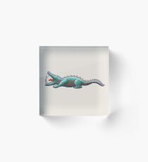 Crocodile appetite Acrylic Block
