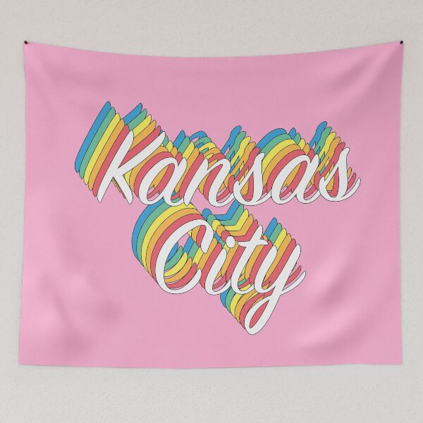 Item preview, Kansas City - Trendy Retro Text designed and sold by BuiceJox.