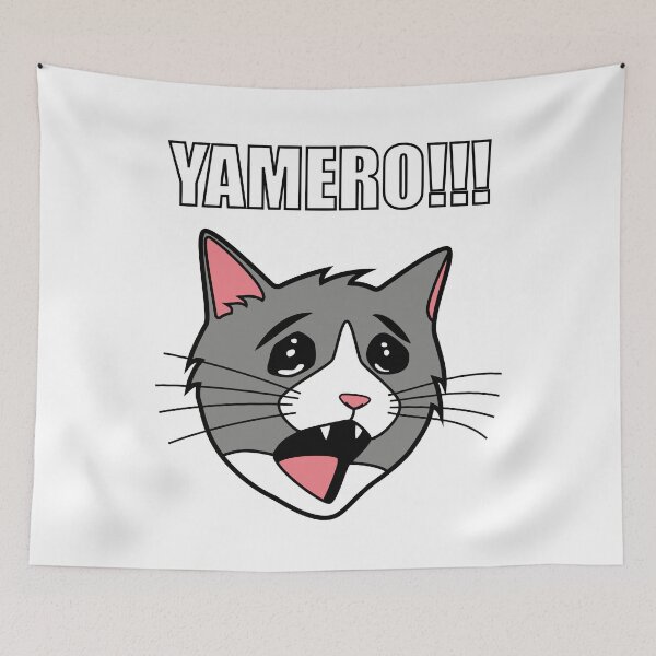 Item preview, YAMERO Cat Meme designed and sold by TheRedCat.