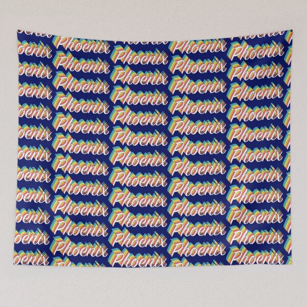 Item preview, Phoenix, Arizona - Trendy Retro Text designed and sold by BuiceJox.