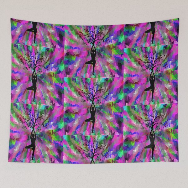 Item preview, Inspirational Yoga Tree Pose Graphic Motivational Design Yoga Lover Gift designed and sold by Cute & Sassy Custom Gifting Boutiques.