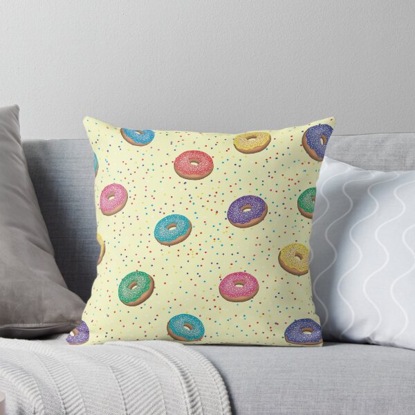 Item preview,  colorful donut pattern designed and sold by daisydebby.
