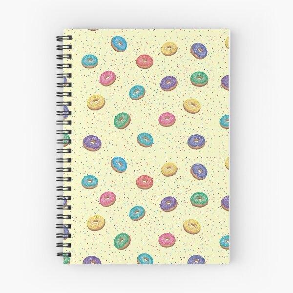 Item preview,  colorful donut pattern designed and sold by daisydebby.
