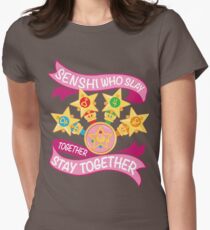 Slay Together, Stay Together - Sailor Scouts Clean Women's Fitted T-Shirt