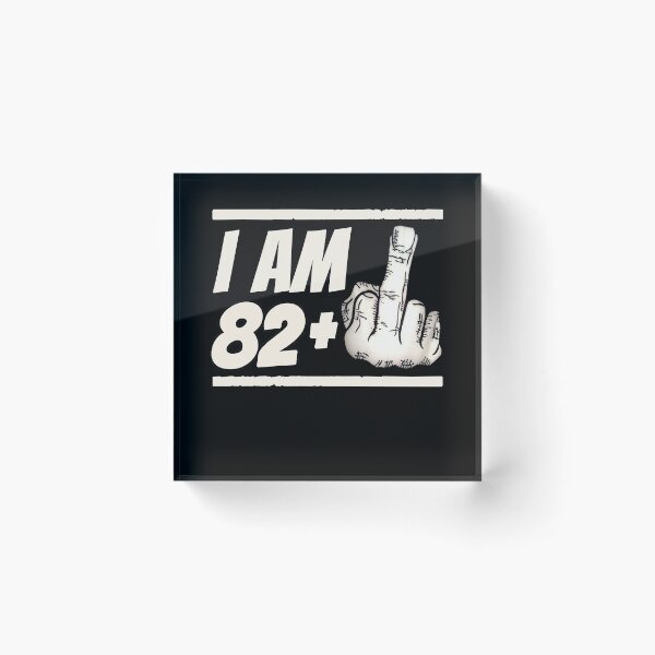 Item preview, Milestone 83rd Birthday - Gag Bday Joke Gift Idea: 82+1 designed and sold by trendo.