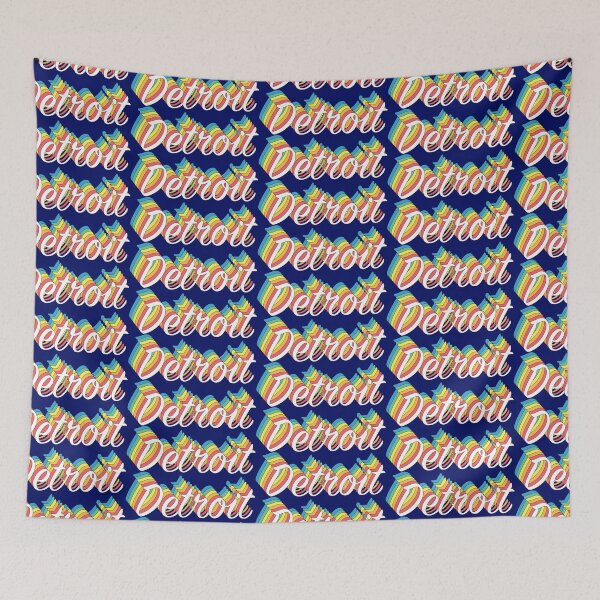 Item preview, Detroit - Trendy Retro Text designed and sold by BuiceJox.