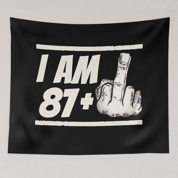 Item preview, Milestone 88th Birthday - Gag Bday Joke Gift Idea: 87+1 designed and sold by trendo.