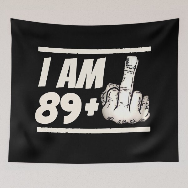 Item preview, Milestone 90th Birthday - Gag Bday Joke Gift Idea: 89+1 designed and sold by trendo.