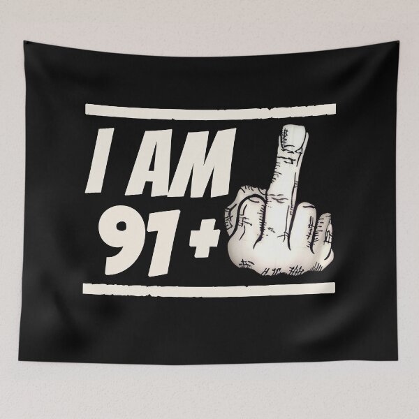 Item preview, Milestone 92nd Birthday - Gag Bday Joke Gift Idea: 91+1 designed and sold by trendo.