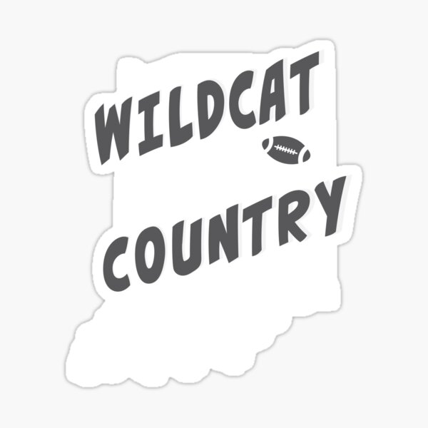 Wildcats country Sticker