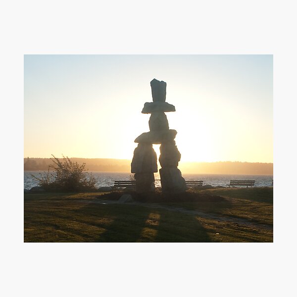 The lonely marker, Vancouver, Canada, 2007 Photographic Print
