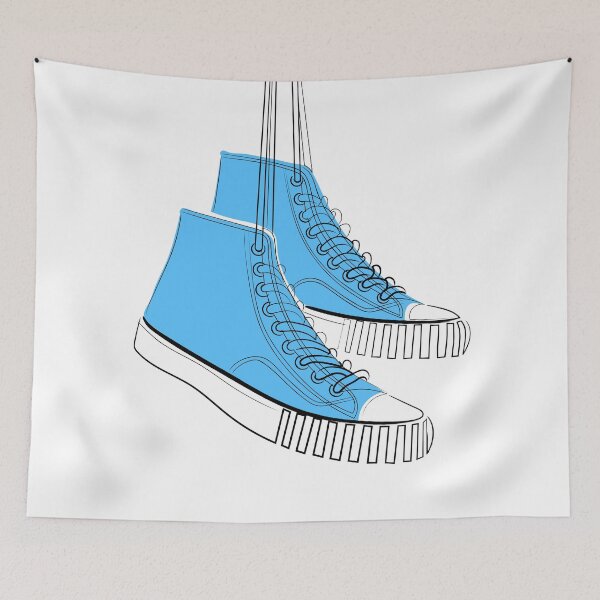 Item preview, Favourite Shoes ( blue version ) designed and sold by Adam Regester.