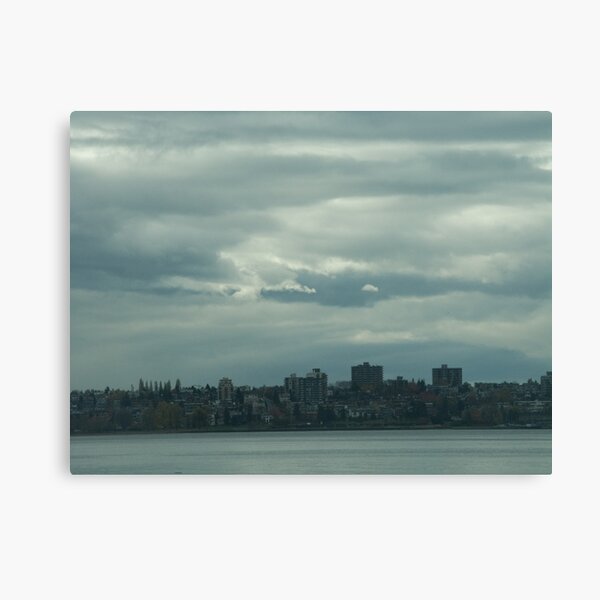 "Light, gray", Vancouver, Canada, 2007 Canvas Print