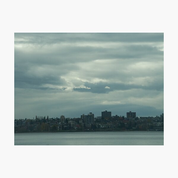 "Light, gray", Vancouver, Canada, 2007 Photographic Print