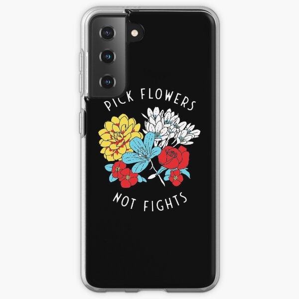 Flores Funda blanda para Samsung Galaxy