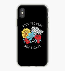 Vinilo o funda para iPhone Camisa de flores