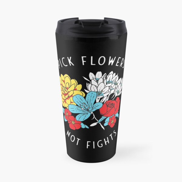 Flowers Travel Mug