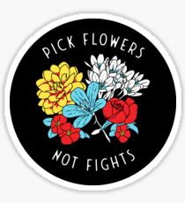 Flower Shirt Sticker