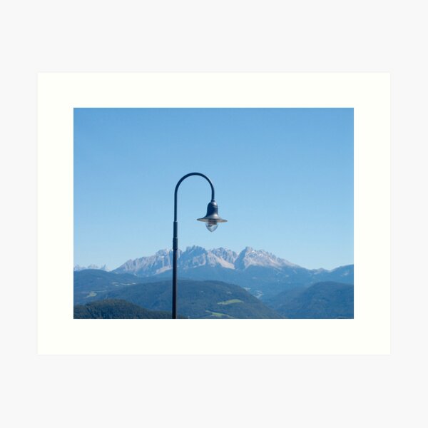Mountain light, Bolzano-Bozen, Italy, 2008 Art Print