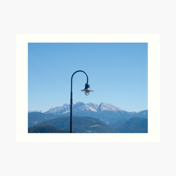 Mountain light, Bolzano-Bozen, Italy, 2008 Art Print