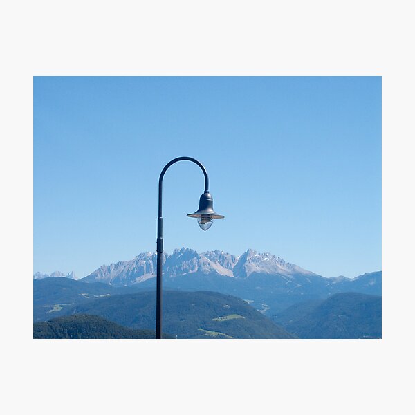 Mountain light, Bolzano-Bozen, Italy, 2008 Photographic Print