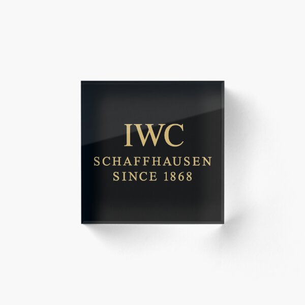 The Trending IWC Schaffhausen Acrylic Block