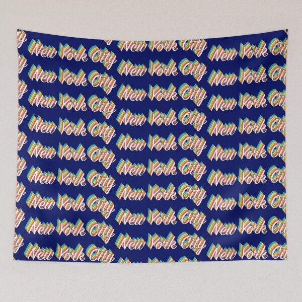 Item preview, New York City - Trendy Retro Text designed and sold by BuiceJox.