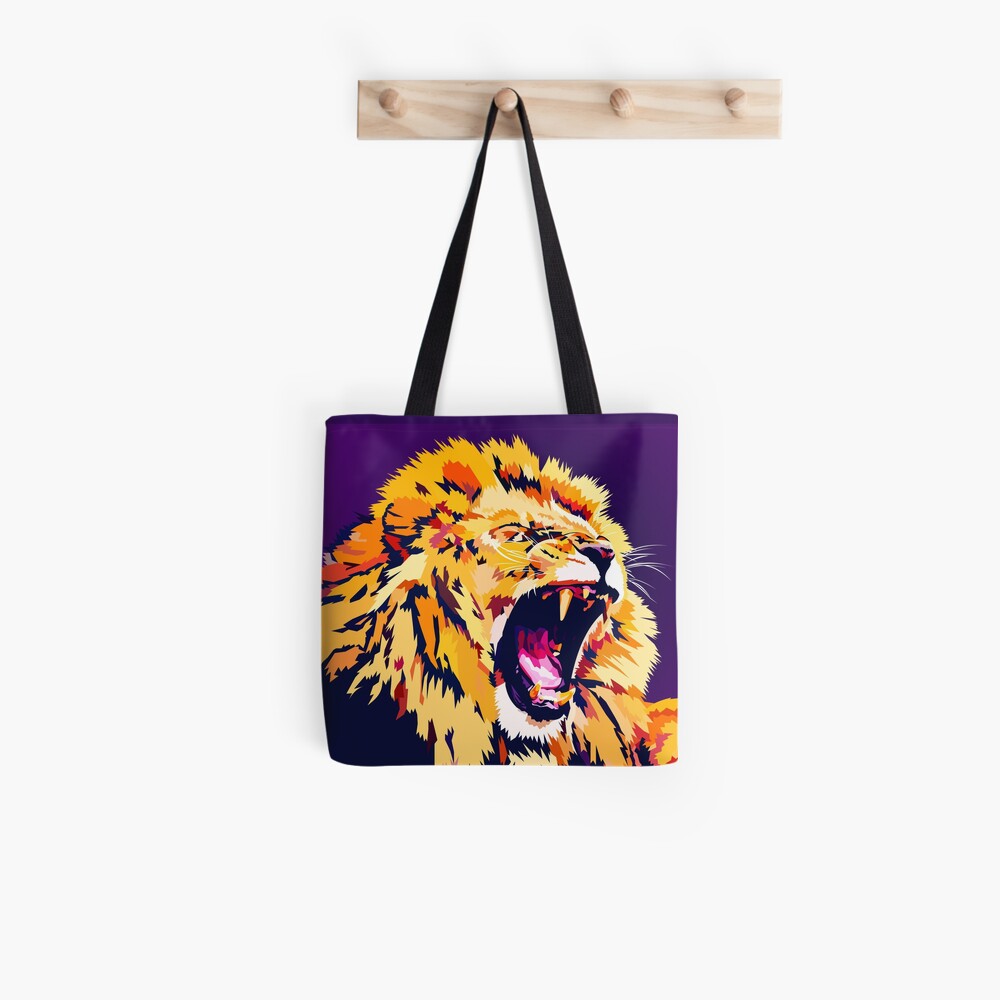 Lion Roar Tote Bag