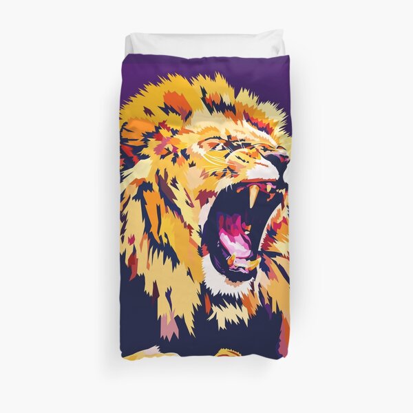 Lion Roar Duvet Cover