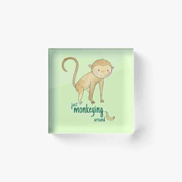 Item preview, Just Monkeying Around designed and sold by blackwatercre8.