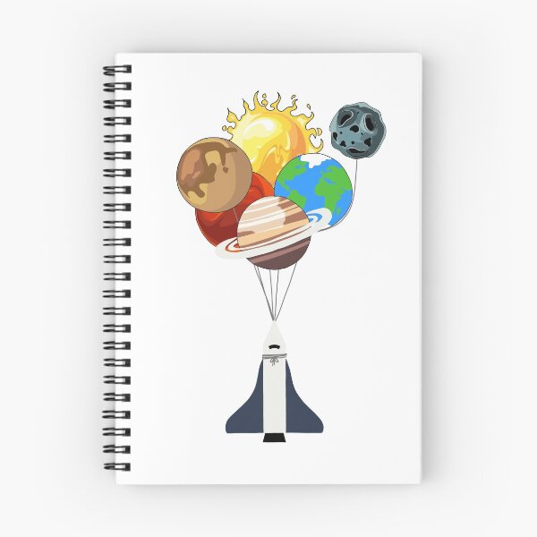 Item preview, Aerospace Spaceshuttle Balloons Planets designed and sold by ro83land.