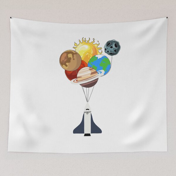 Item preview, Aerospace Spaceshuttle Balloons Planets designed and sold by ro83land.