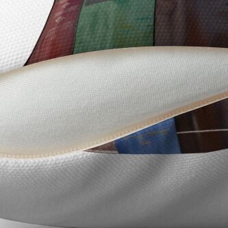 Alternate view of Lord Of The Onion Rings Throw Pillow