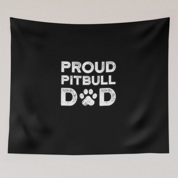 Item preview, Pitbull Dad, Proud Dog Papa designed and sold by UneDesigns.