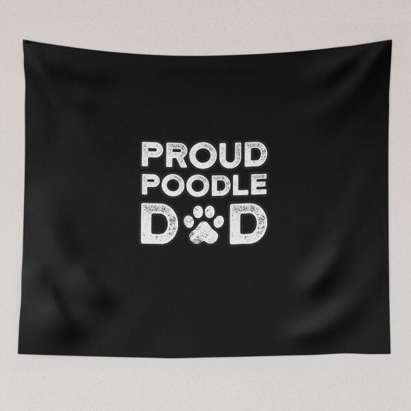 Item preview, Poodle Dad, Proud Dog Papa designed and sold by UneDesigns.