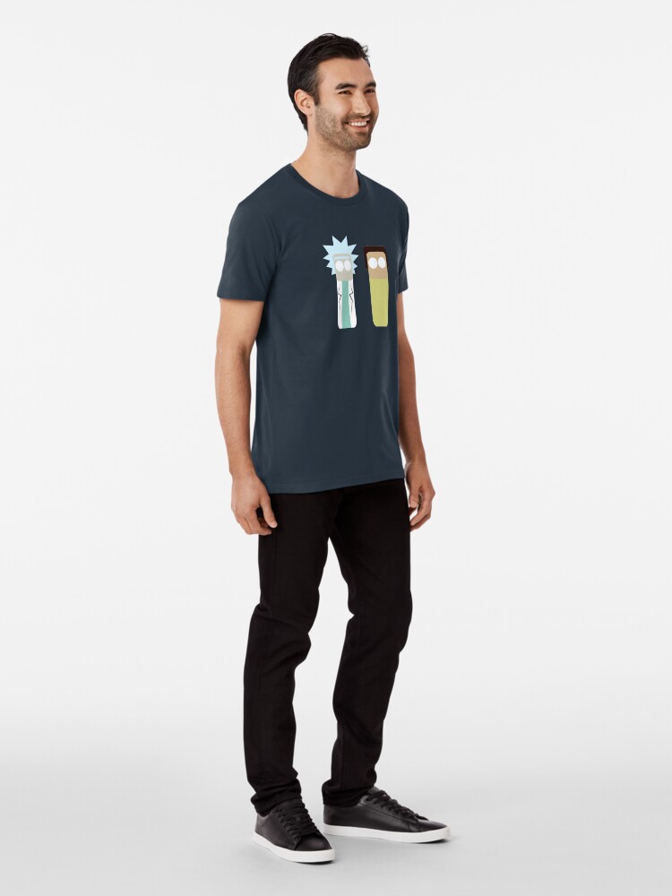 Alternate view of rick and morty Premium T-Shirt