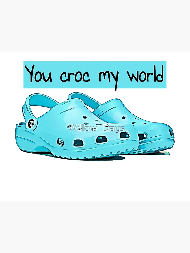 funny croc designs