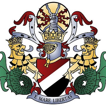 Artwork thumbnail, Coat of Arms of the Principality of Sealand by PZAndrews