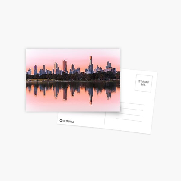 Item preview, Peach Sunset Melbourne Australia designed and sold by Hidn20.