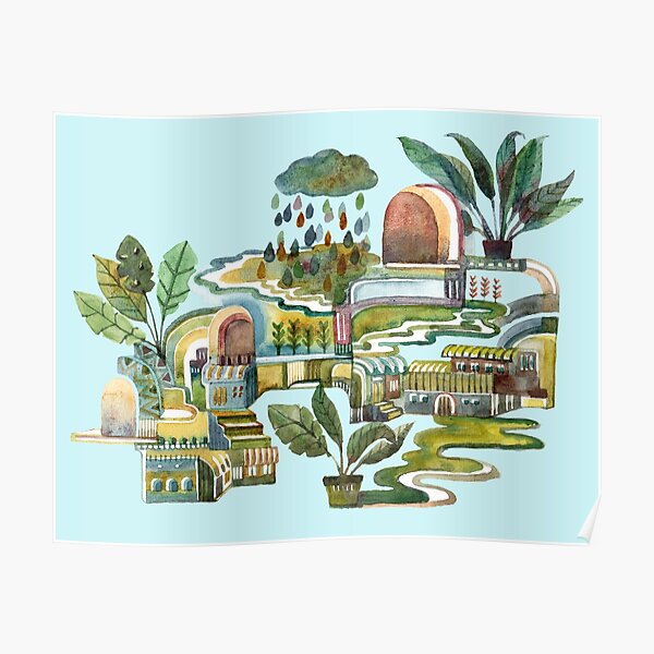 Spring Garden Poster