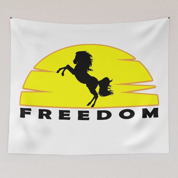 Item preview, Freedom horse symbol designed and sold by kmario.