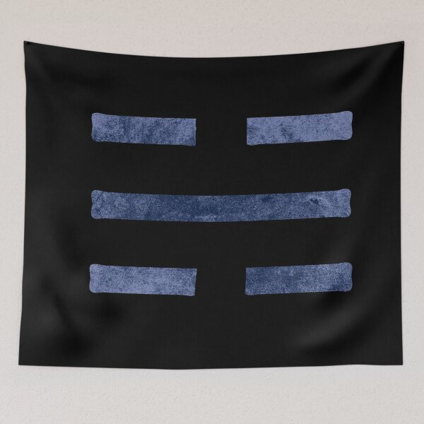 Item preview, Bagua Trigram Water Taoist Cosmology Symbol designed and sold by Dusalty.